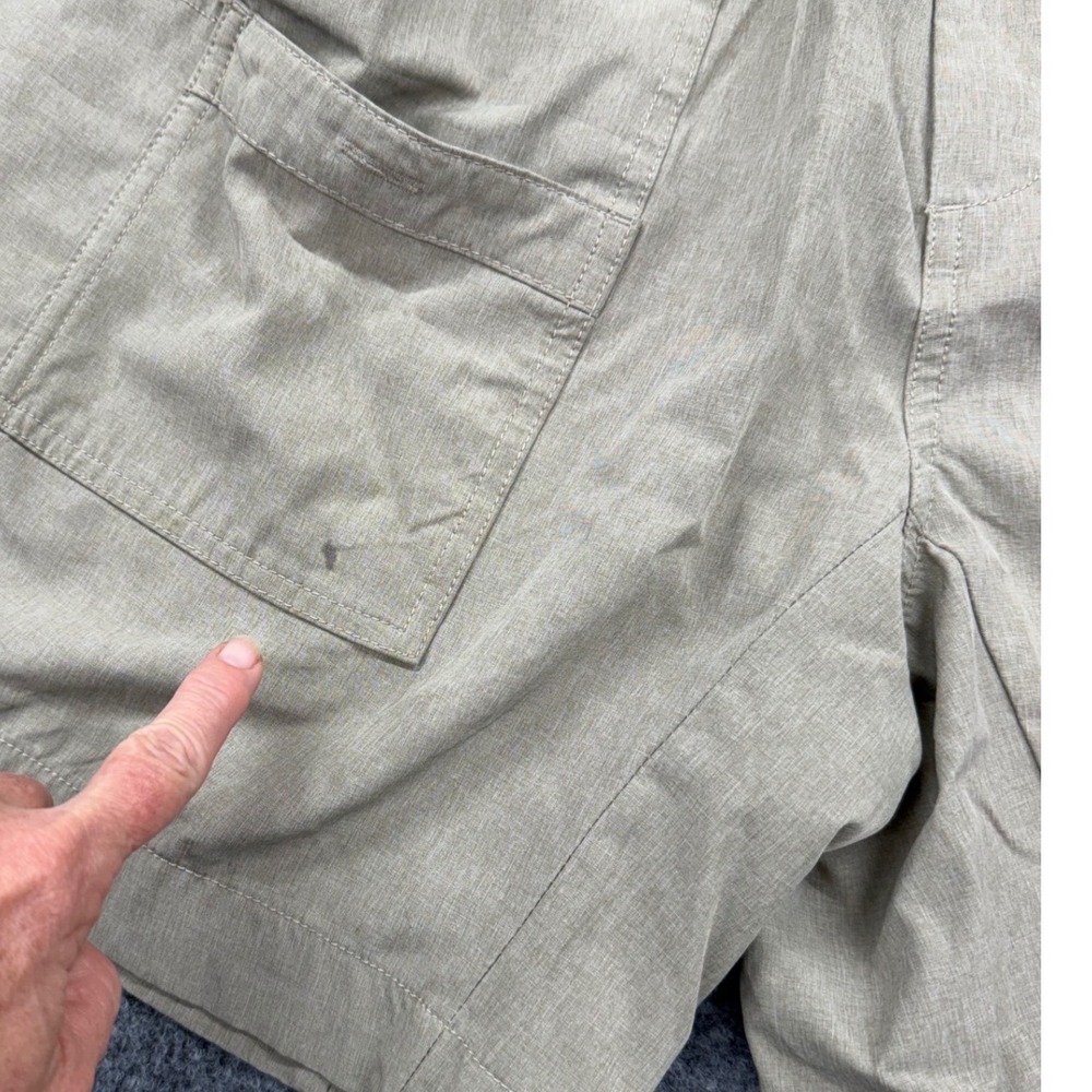 AFTCO American Fishing Tackle Co Mens Tan Fishing Shorts Size 36 Cargo Quick Dry - Picture 5 of 8